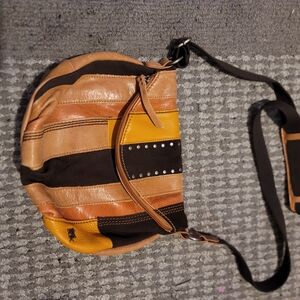 Stylish Multicolor Leather Women's Bag